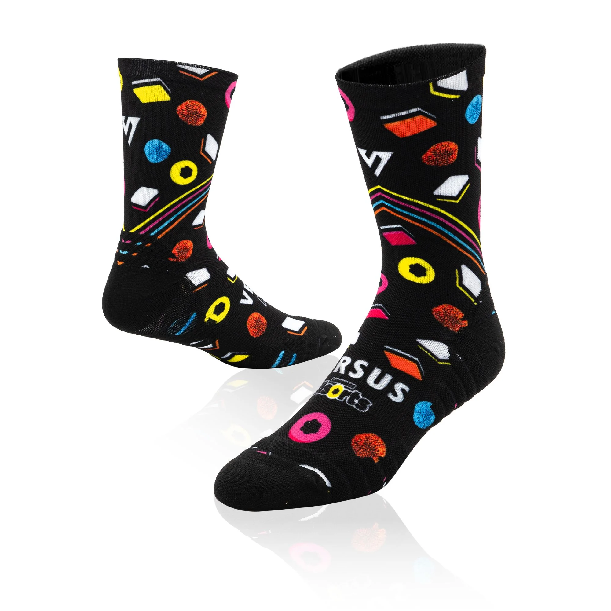 Versus Allsorts Liquorice Active Crew Socks