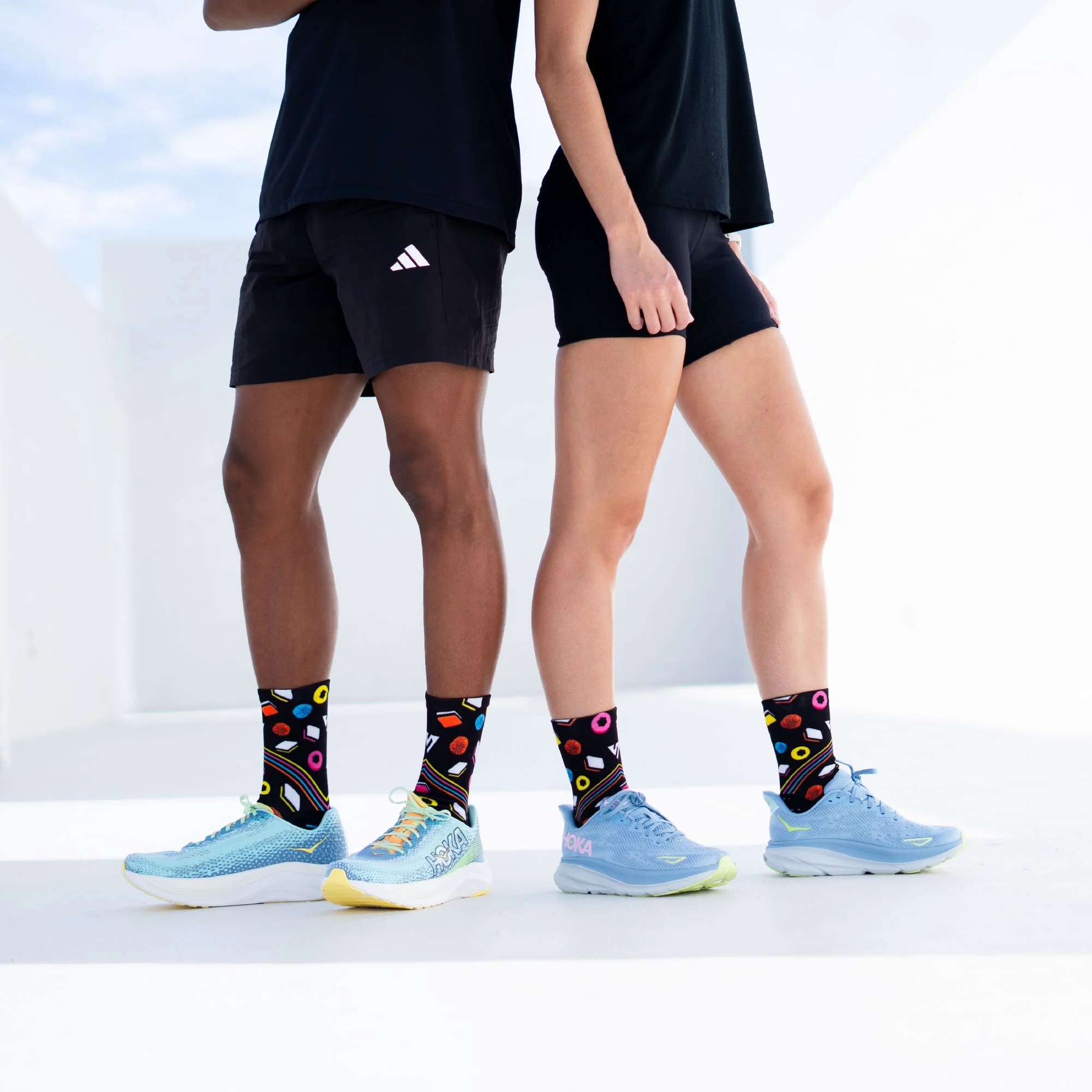 Versus Allsorts Liquorice Active Crew Socks - Image 4