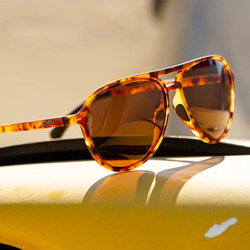goodr MACH G - Sports Sunglasses - Amelia Earhart Ghosted Me - Image 4