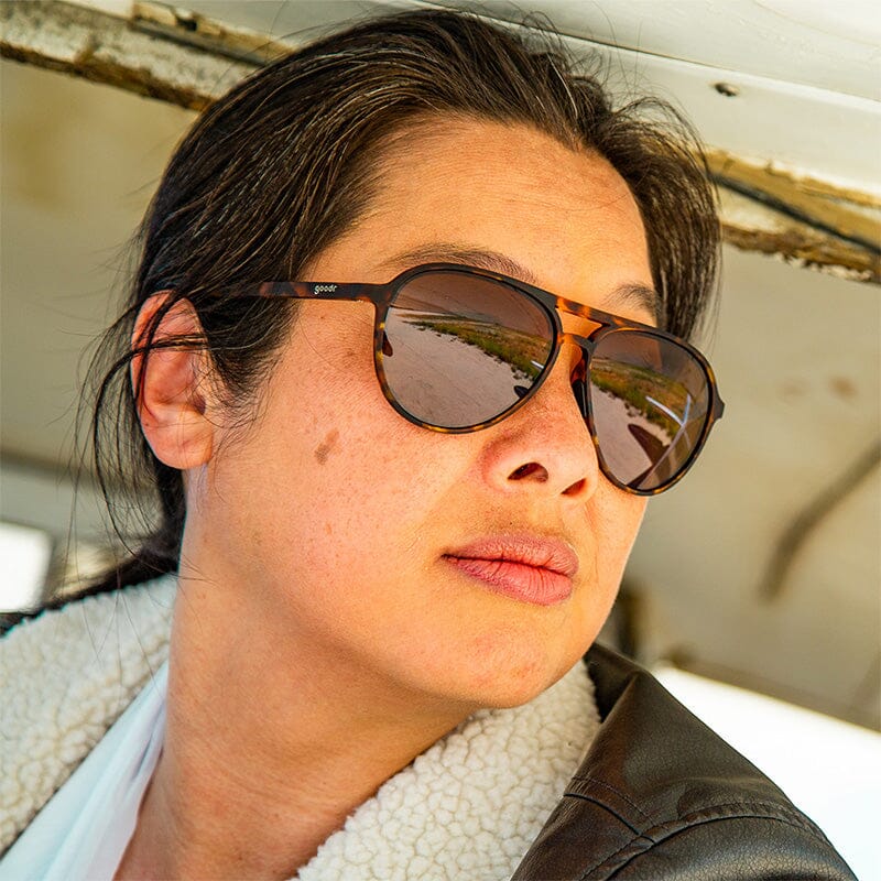 goodr MACH G - Sports Sunglasses - Amelia Earhart Ghosted Me - Image 5