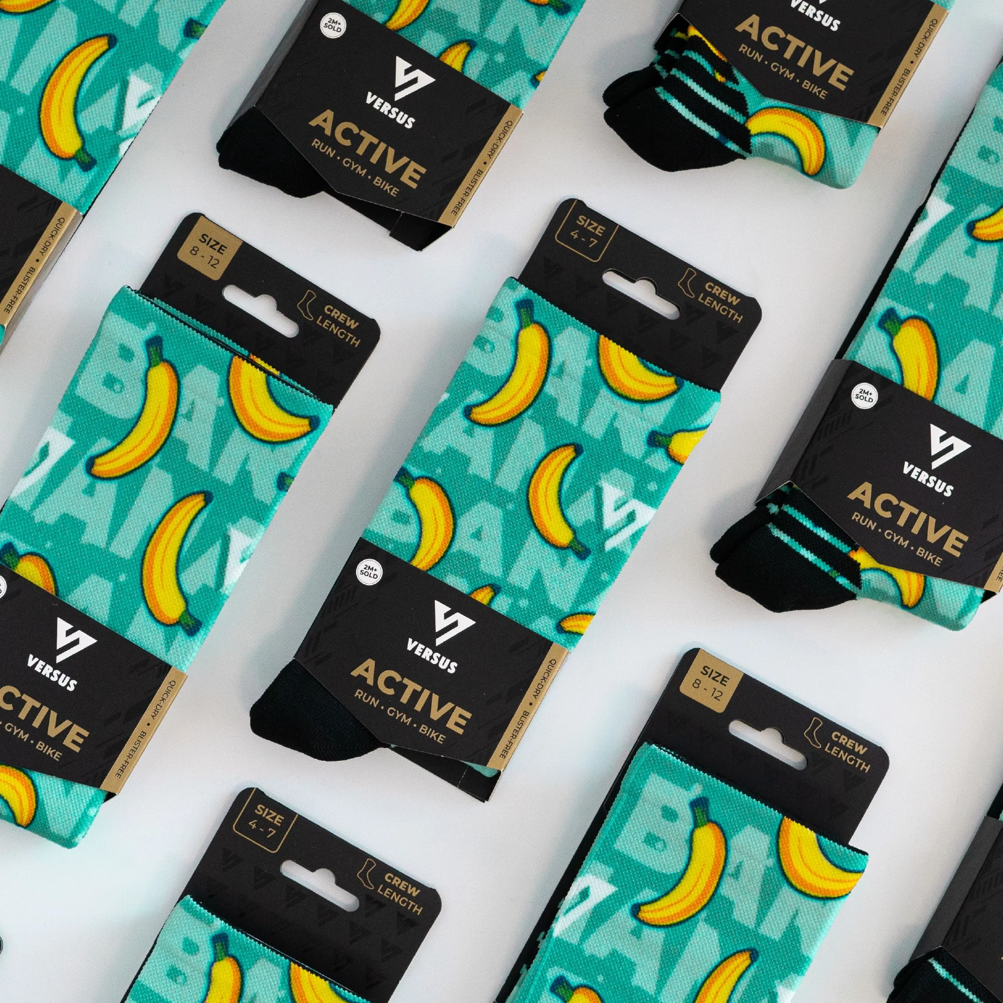 Versus Banana 2.0 Active Crew Socks - Image 6