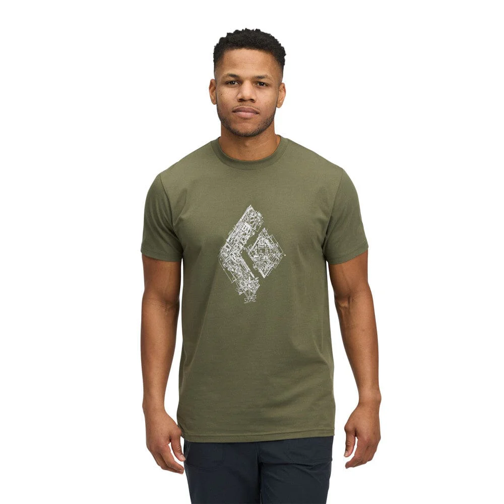 Black Diamond Men's Engineered Diamond Short Sleeve Tee - Image 2