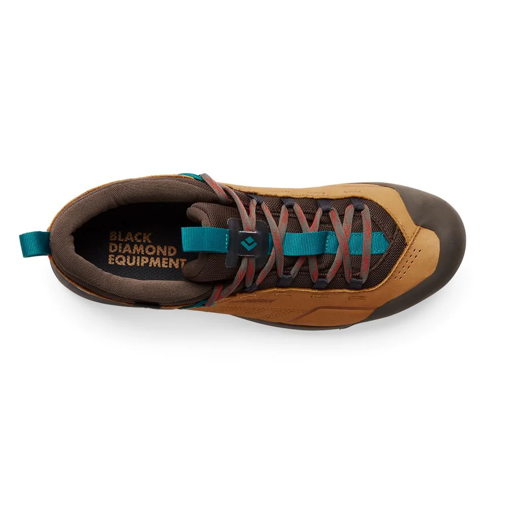 Black Diamond Men's Mission Leather Low Waterproof Approach Shoes - Image 4