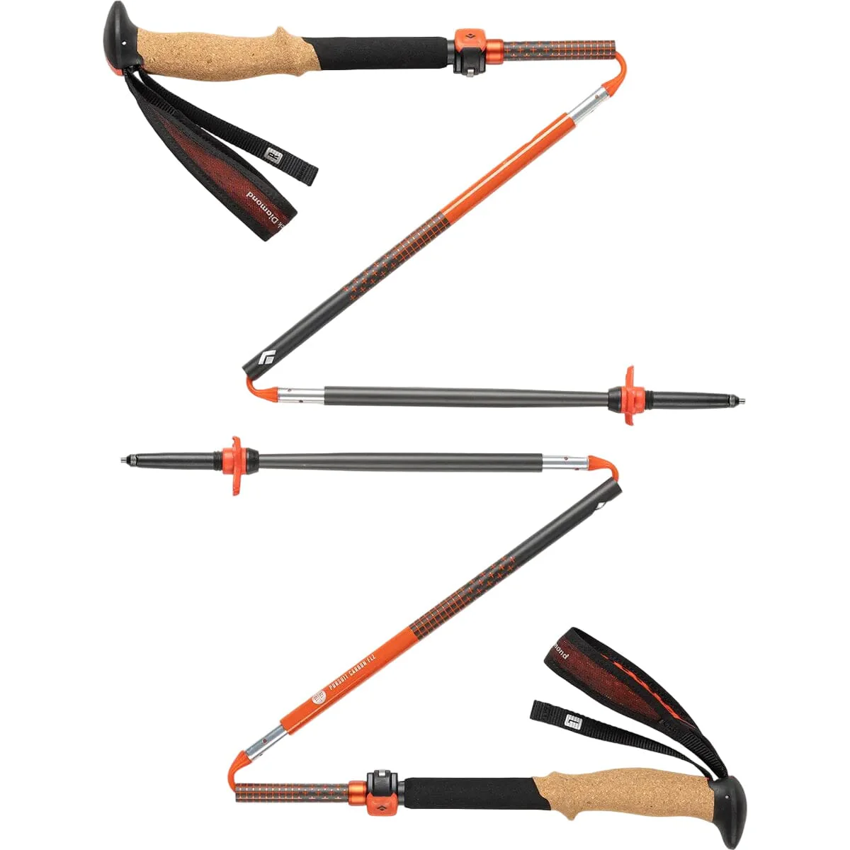 Black Diamond Pursuit Carbon FLZ Trekking Poles