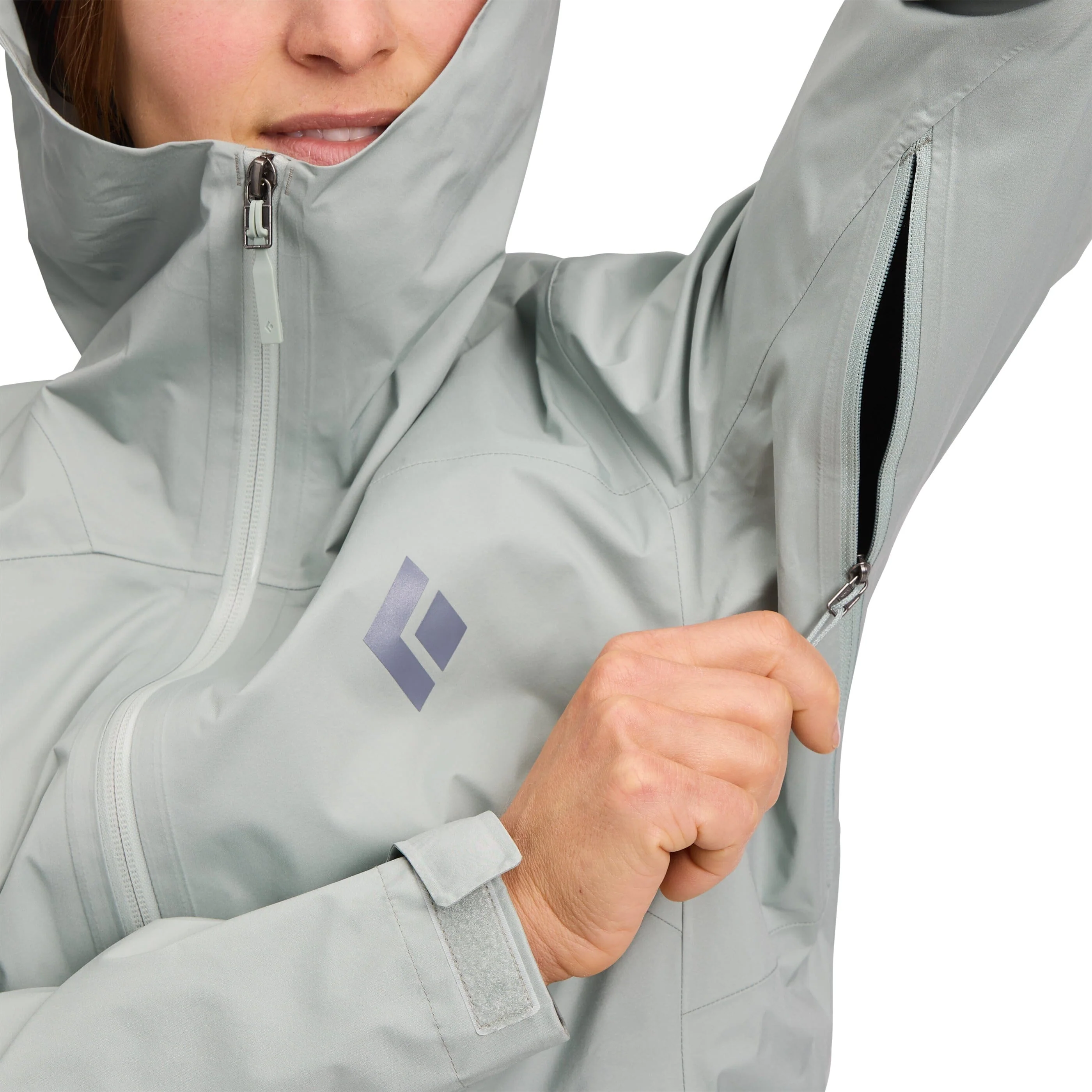 Black Diamond Women's Fineline Stretch Shell Jacket - Image 7