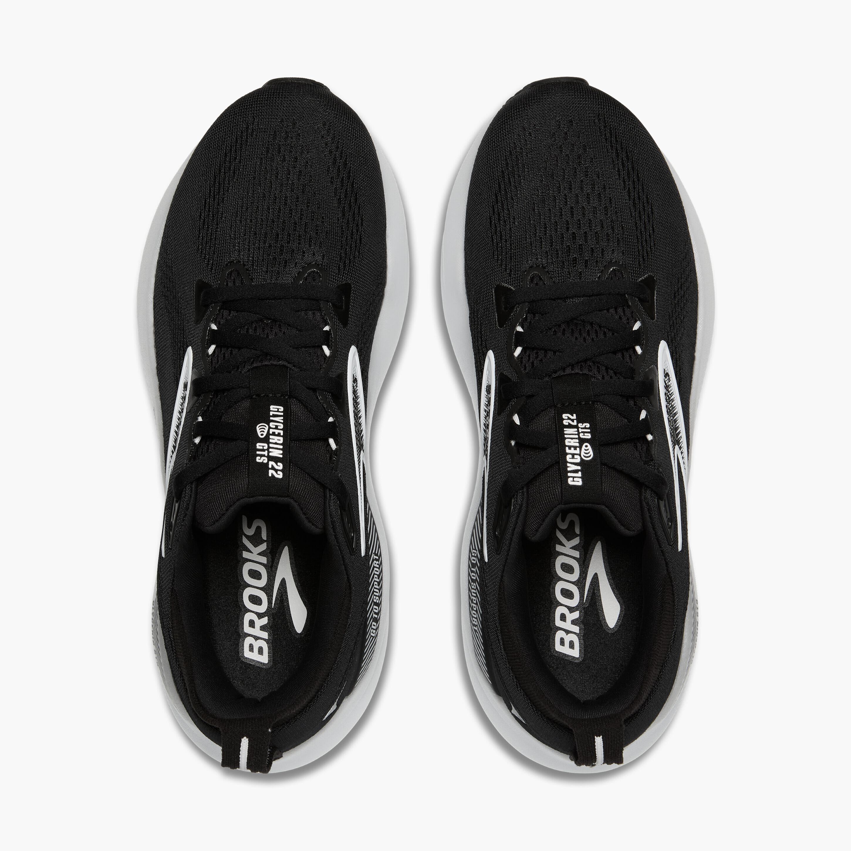 Brooks Men's Glycerin GTS 22 Road Running Shoes - Image 4