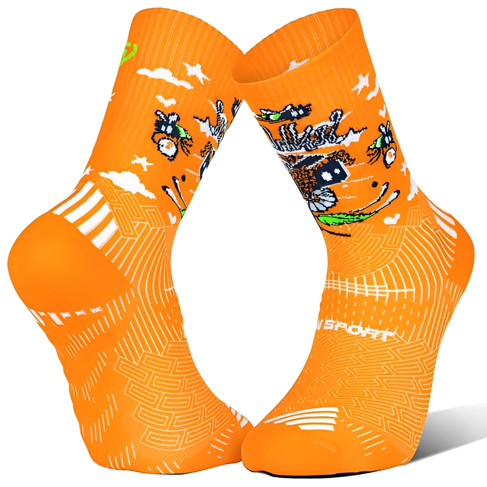 BV Sport Run Marathon Collector NHOBI Socks - Image 3