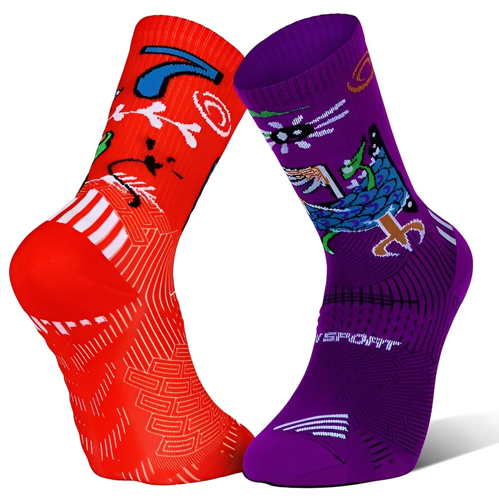 BV Sport Run Marathon Collector NHOBI Socks - Image 5