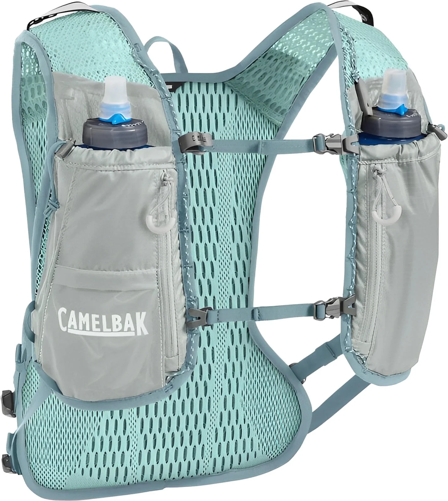 CamelBak Zephyr Pro Running Vest with 2x500ml (2x17oz) Quick Stow Flasks - Image 5