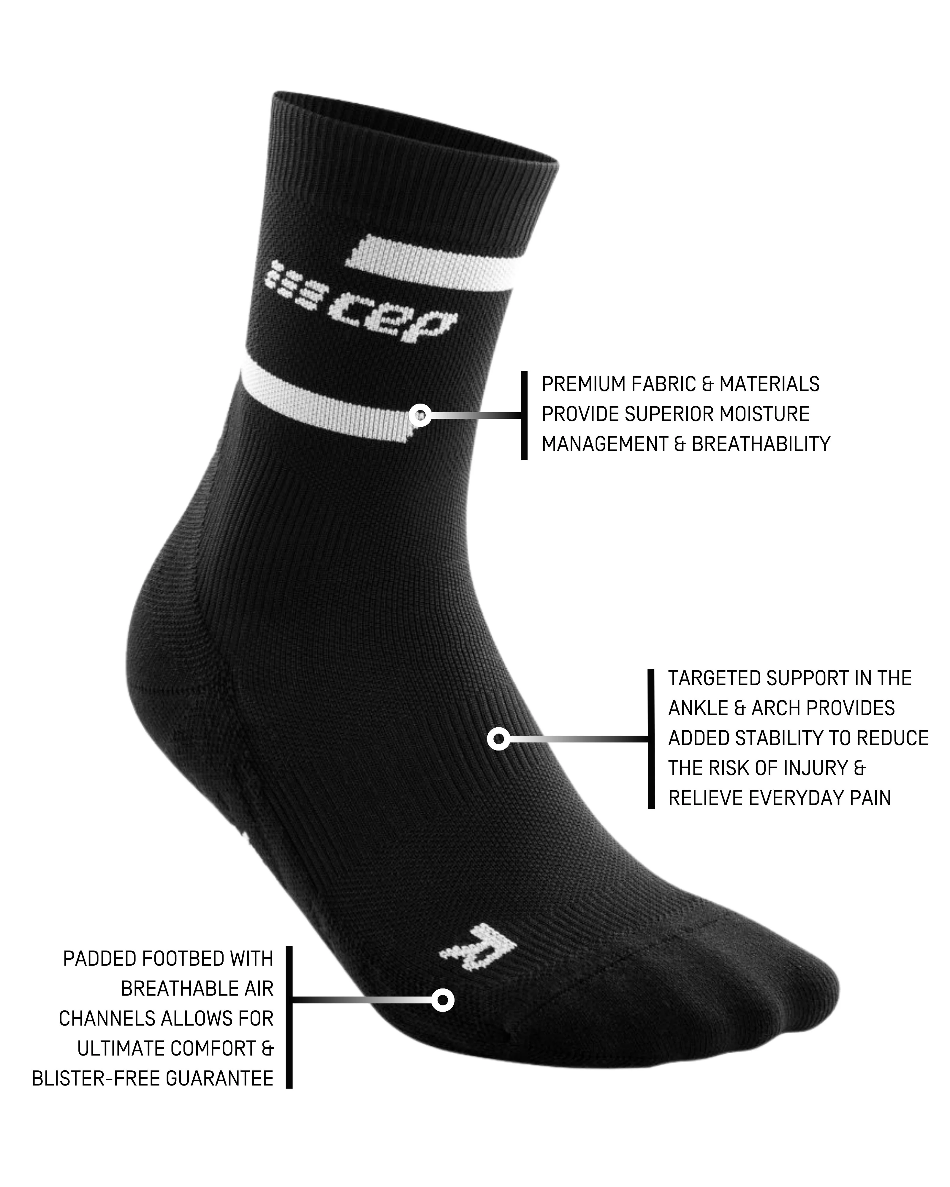 CEP The Run Compression Mid Cut Socks 4.0, Women - Image 30