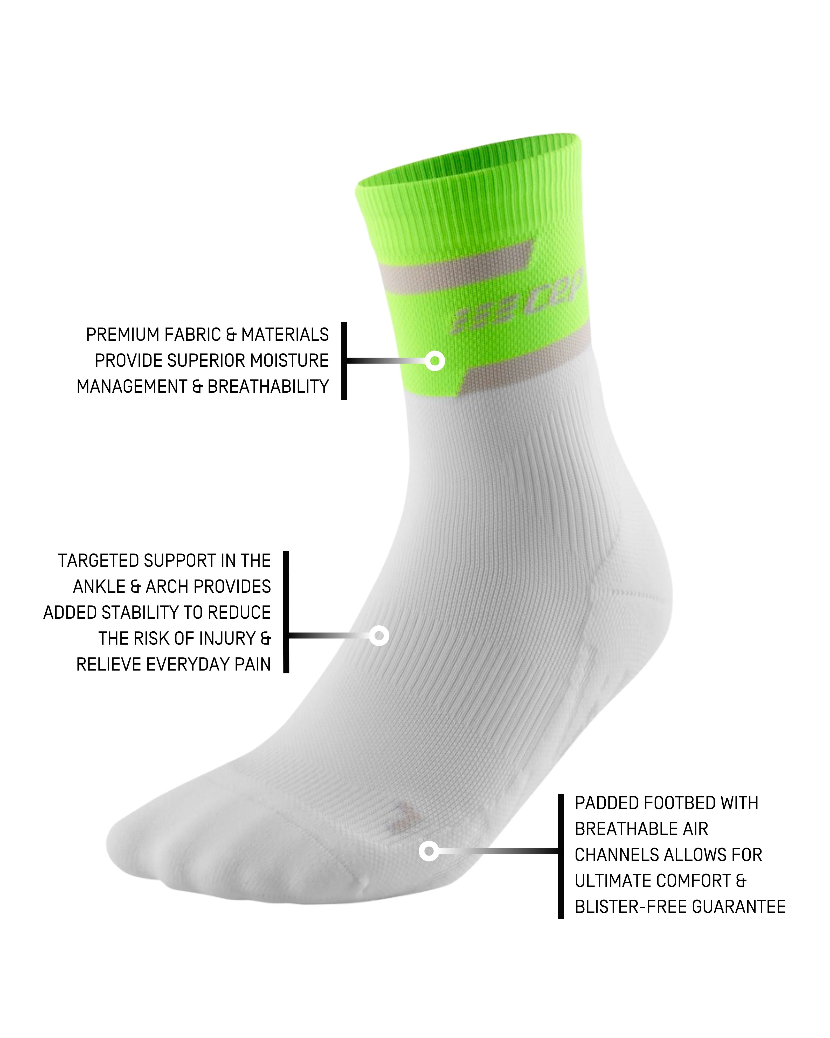 CEP The Run Compression Mid Cut Socks 4.0, Women - Image 58