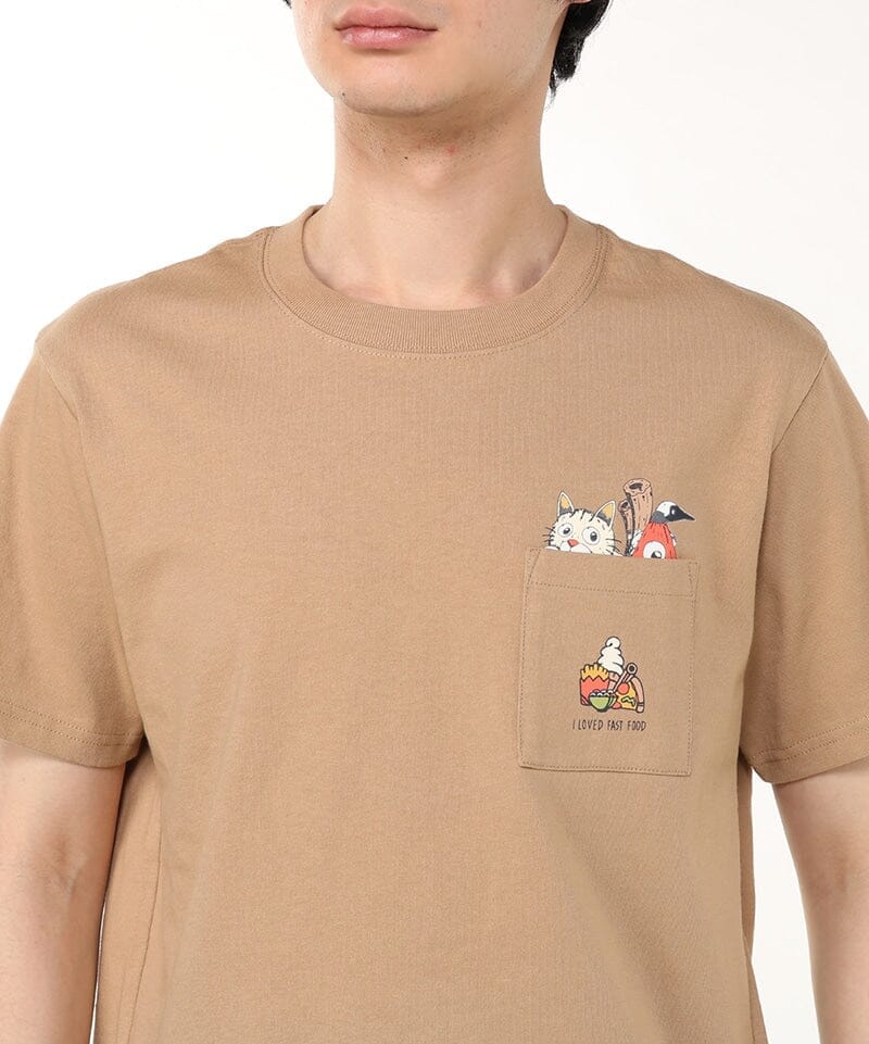 CHUMS Anti-Bug Hood Yokai Pocket T-Shirt - Image 4
