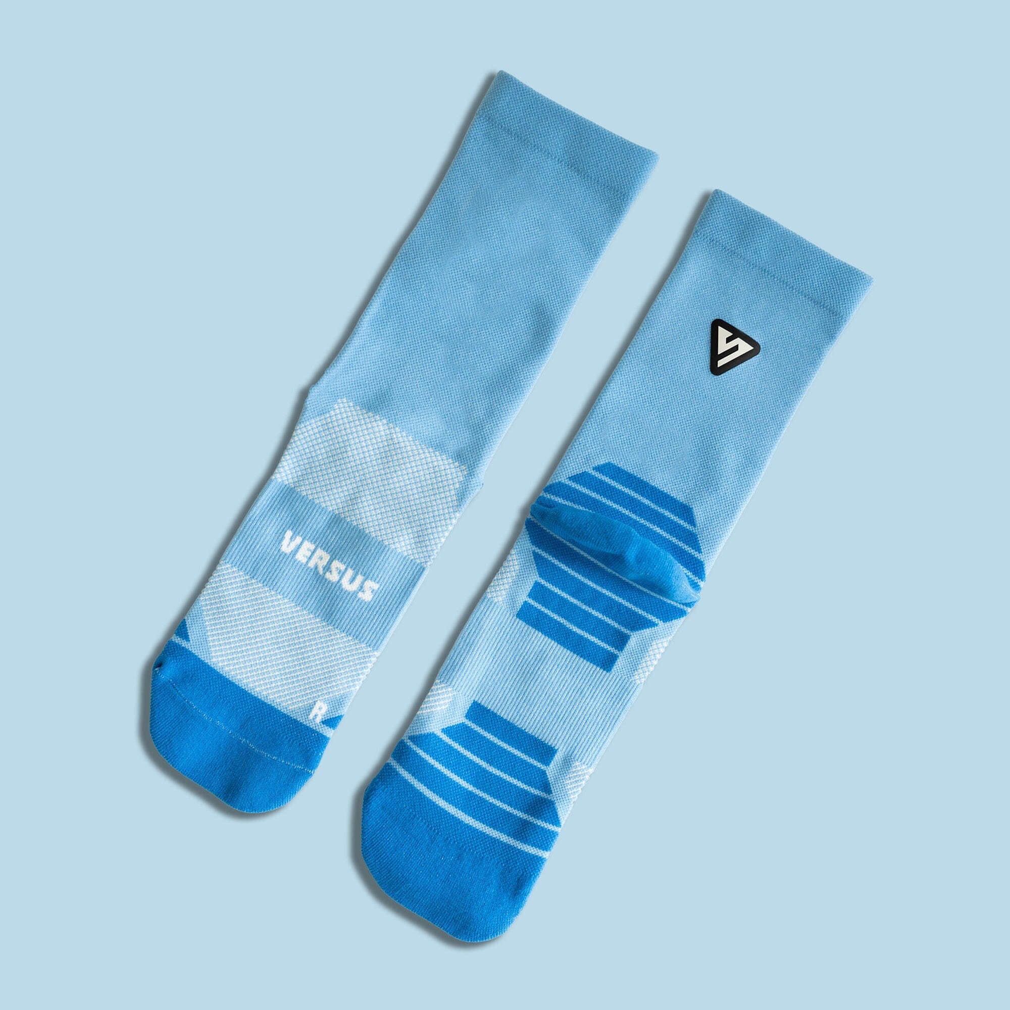 Versus Classic Blue Active Crew Tab Socks - Image 3