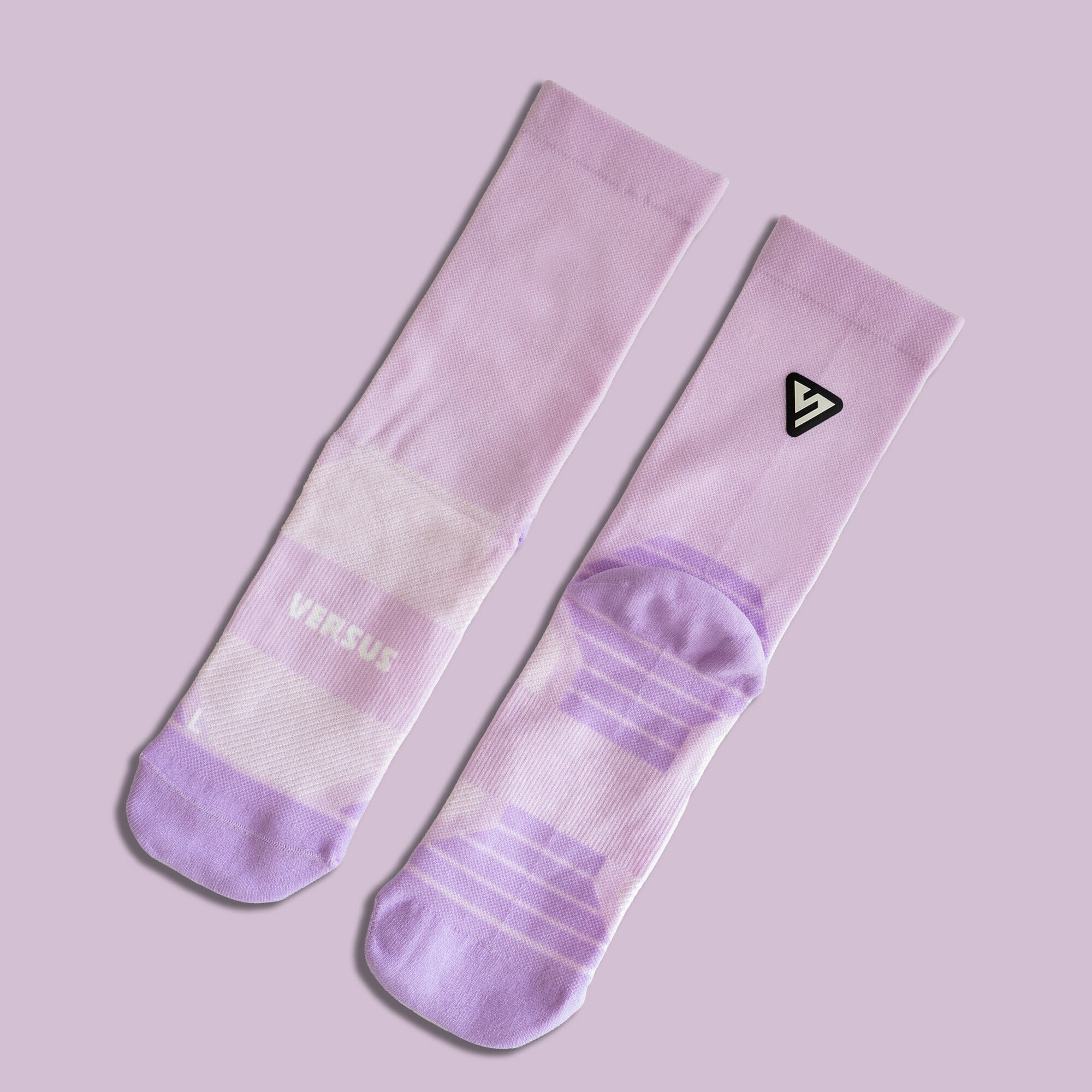 Versus Classic Lilac Active Crew Tab Socks - Image 3