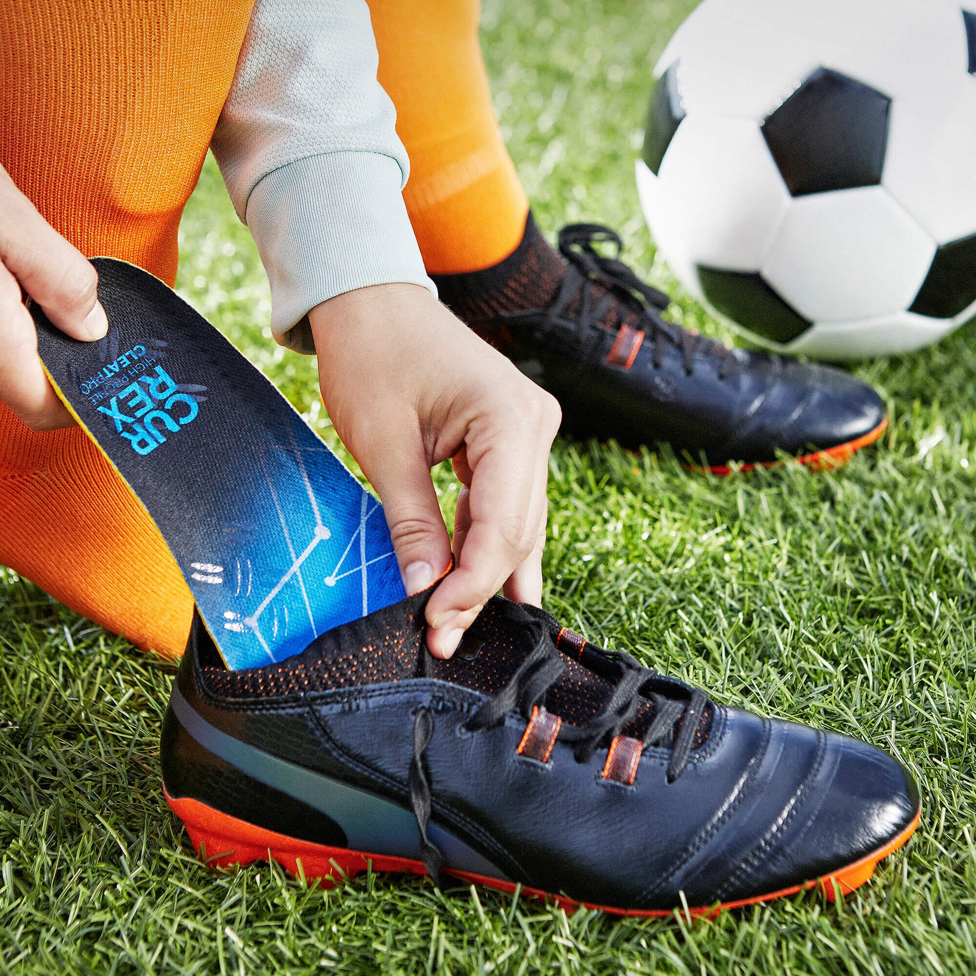 CURREX® CLEATPRO™ Insoles | Sports Insoles for Soccer Cleats, Football Cleats, Spikes, & Field Sport Shoes - Image 7