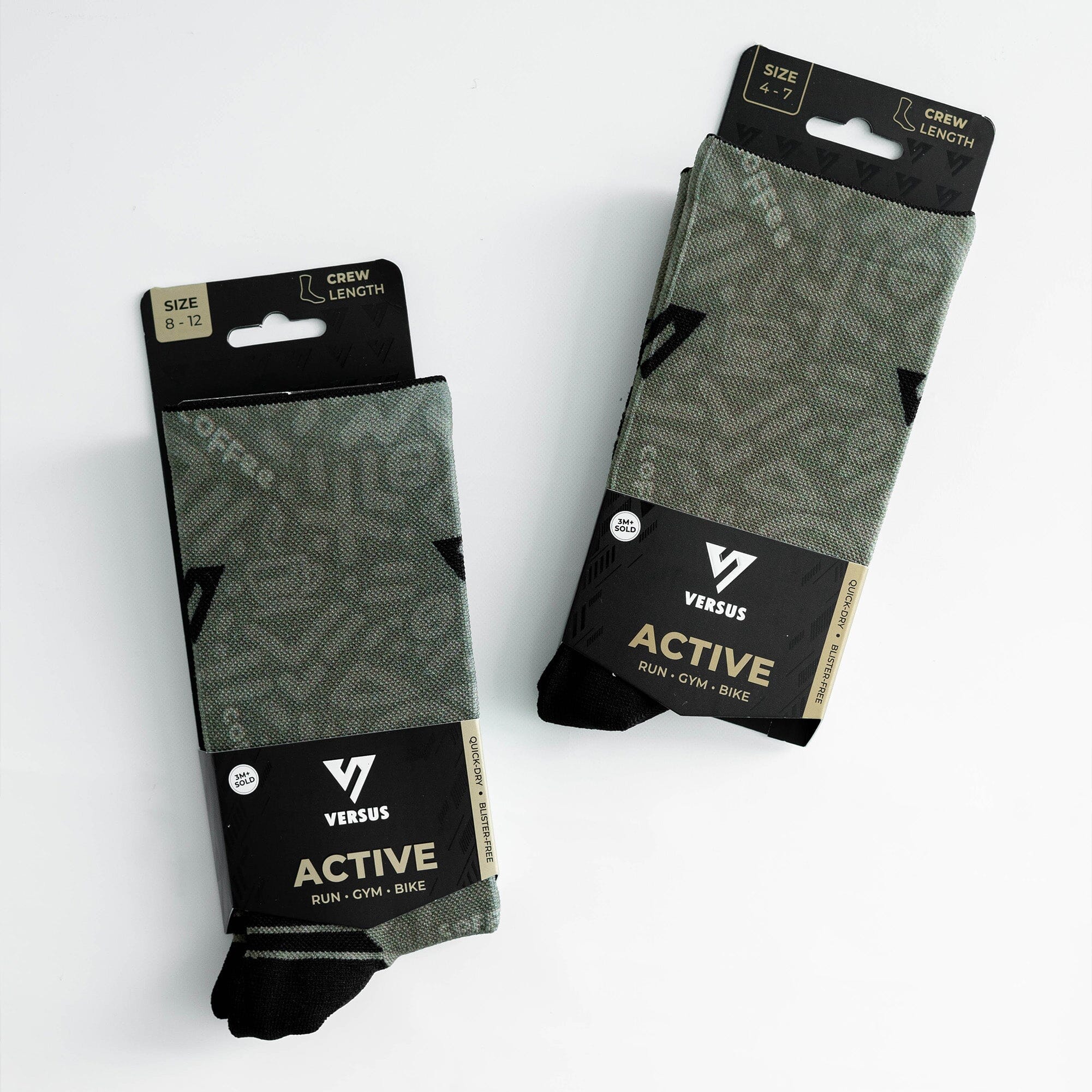 Versus Coffee Active Crew Socks - Image 3