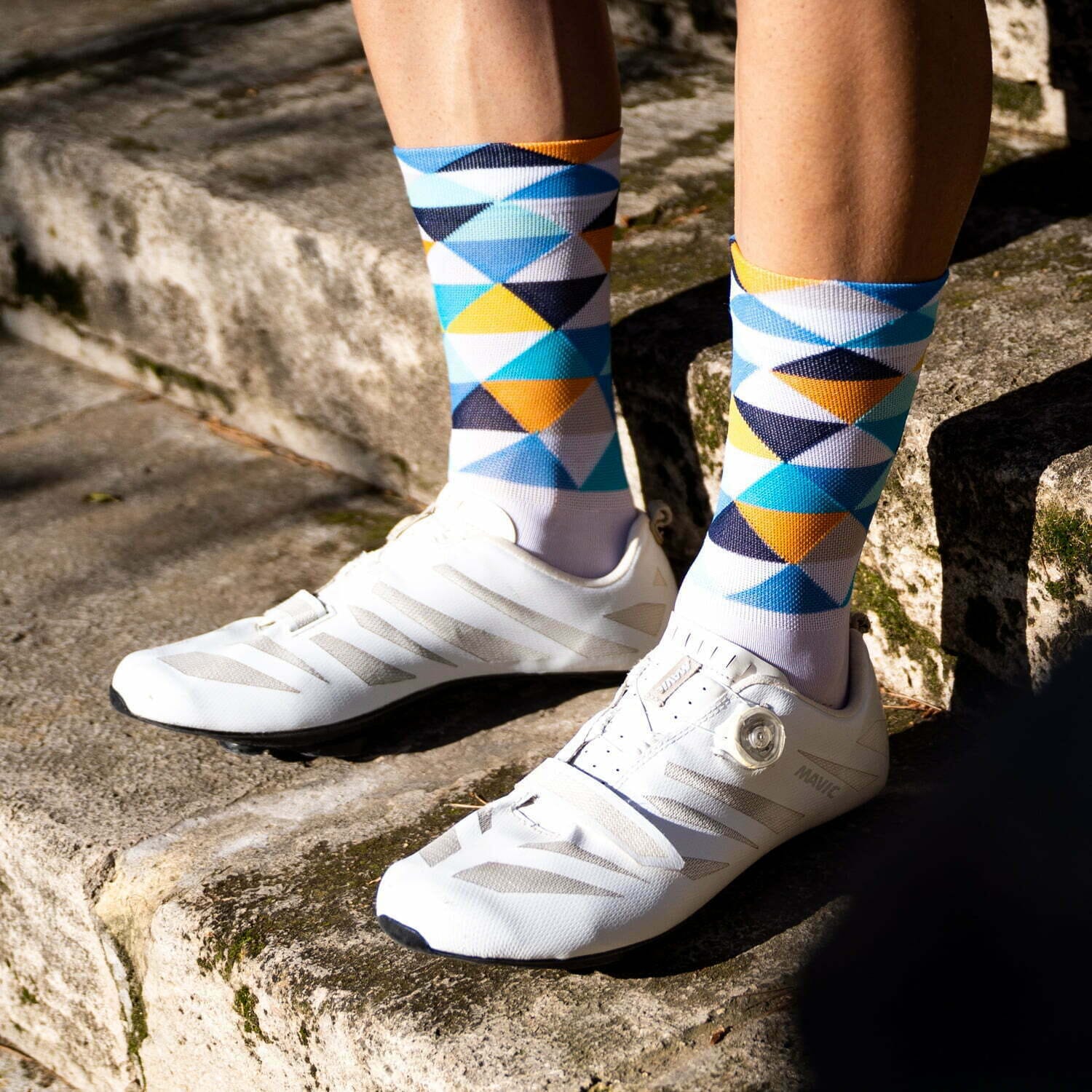 SPORCKS Coll De Rates Blue - Cycling Socks - Image 3