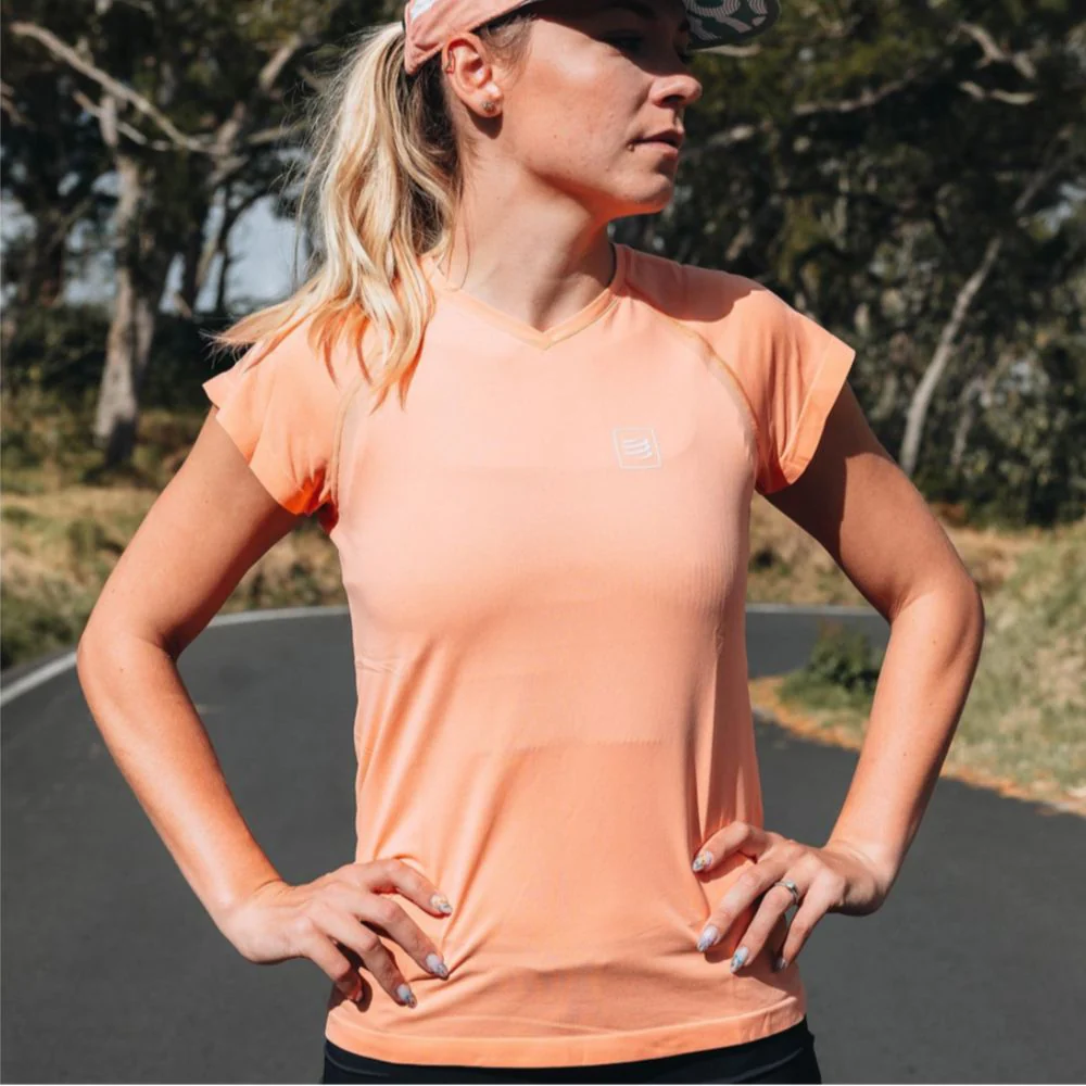 Compressport Women's Training SS Tshirt - Image 3