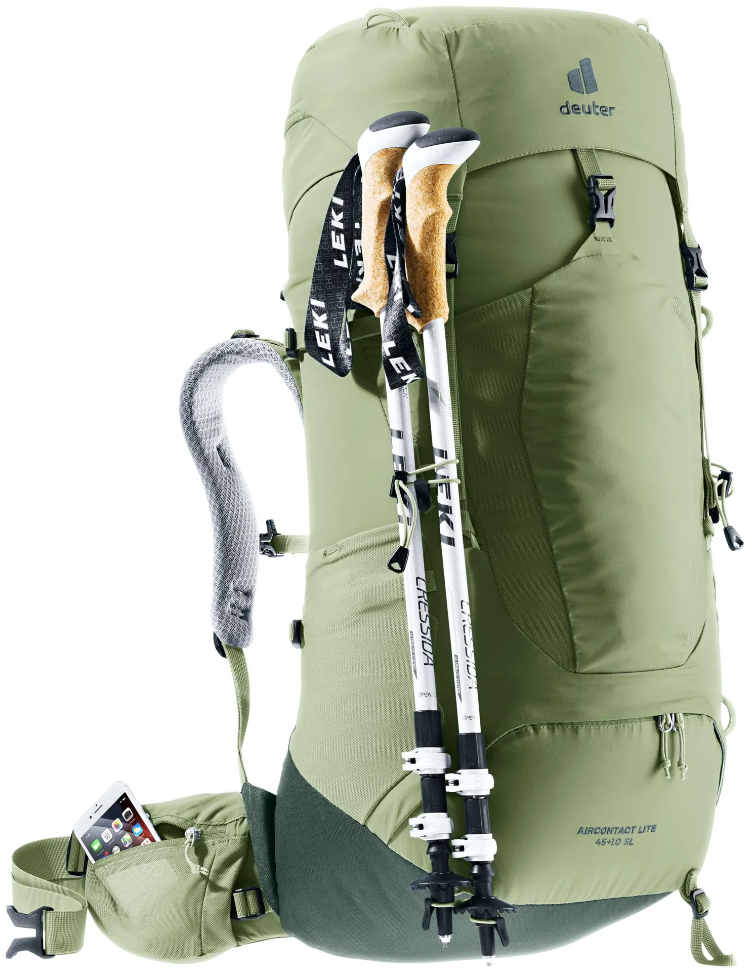 Deuter Aircontact Lite 45 + 10 SL Women's Backpacking Pack - Image 7