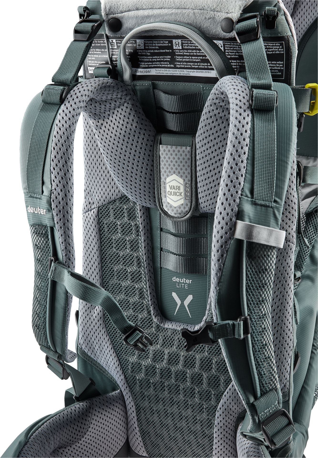 Deuter Kid Comfort Active Child Carrier + KC Sun Roof - Image 9