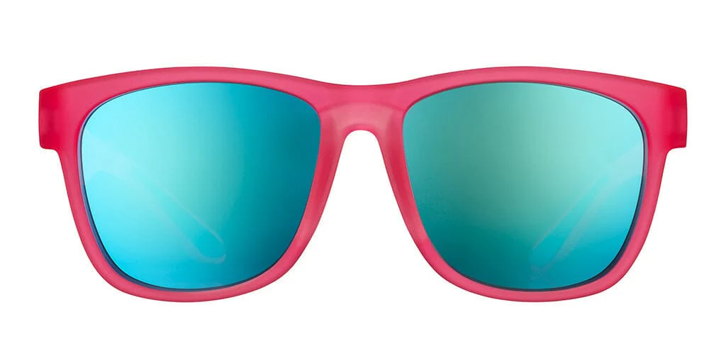 goodr BFG - Sports Sunglasses - Do You Even Pistol, Flamingo? - Image 2