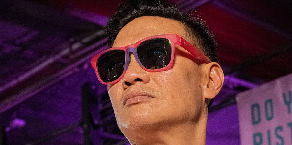 goodr BFG - Sports Sunglasses - Do You Even Pistol, Flamingo? - Image 4