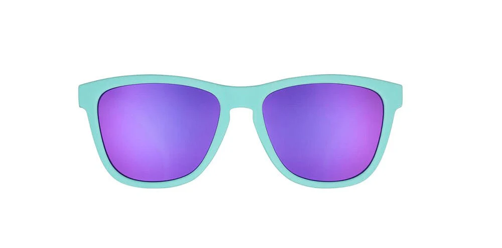 goodr OG - Sports Sunglasses - Electric Dinotopia Carnival - Image 2