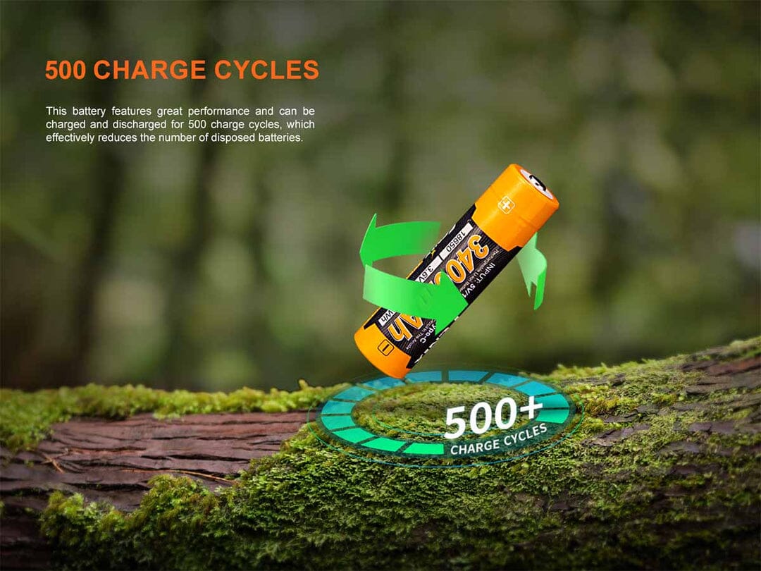 Fenix ARB-L18-3400U V3.0 Built-in USB Rechargeable Battery - Image 6