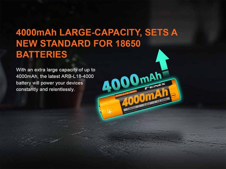 Fenix ARB-L18-4000 Rechargeable Battery - Image 3