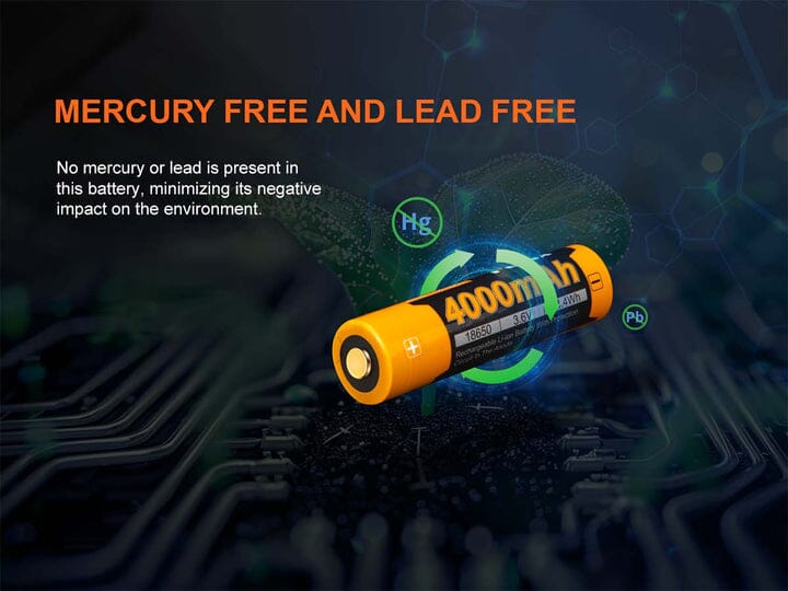 Fenix ARB-L18-4000 Rechargeable Battery - Image 6