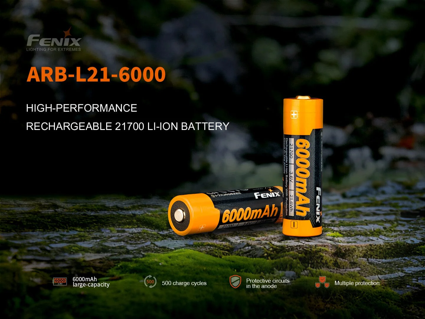 Fenix ARB-L21-6000 Rechargeable Battery - Image 4