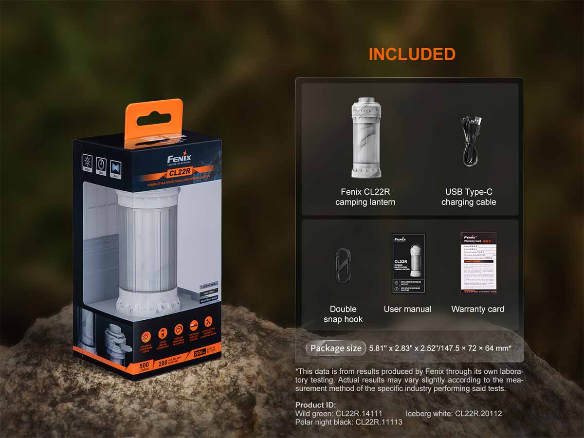 Fenix CL22R Rechargeable Lantern - Image 12