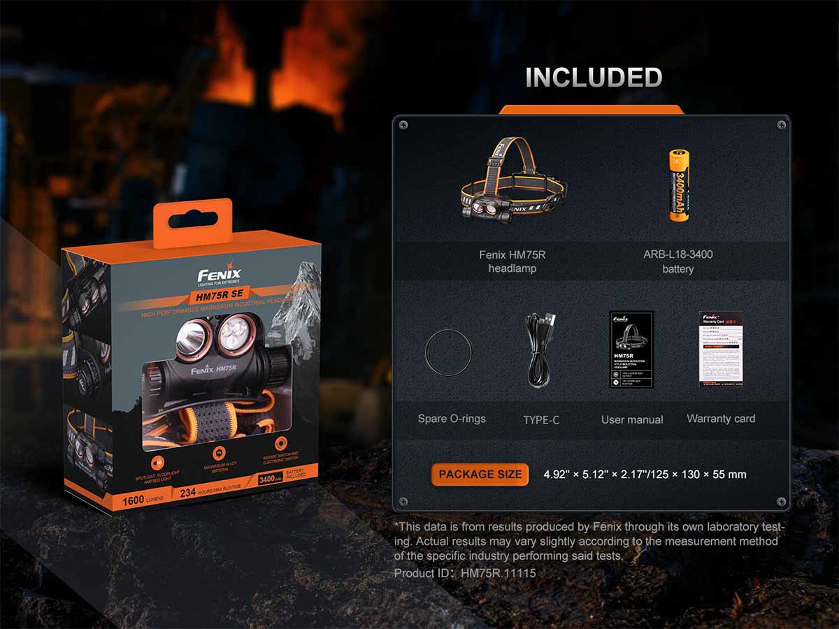 Fenix HM75R Rechargeable Headlamp - Image 19