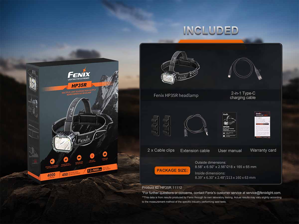 Fenix HP35R Professional Headlamp - Image 20