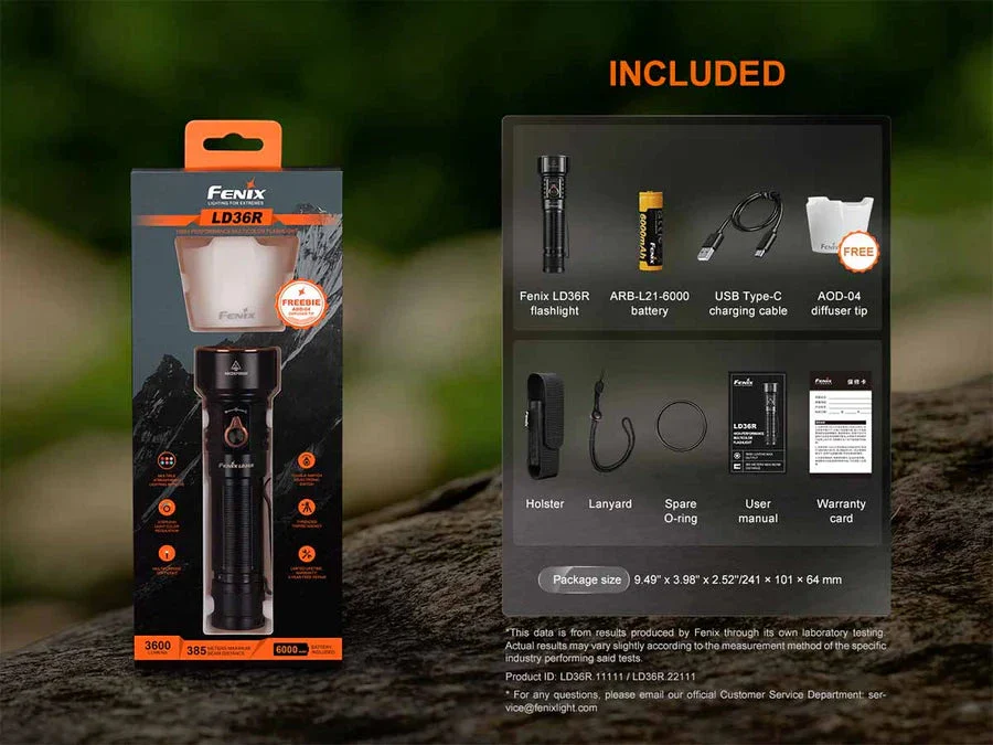Fenix LD36R Multicolor Flashlight - Image 16