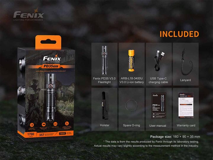 Fenix PD35 V3.0 Flashlight - Image 13