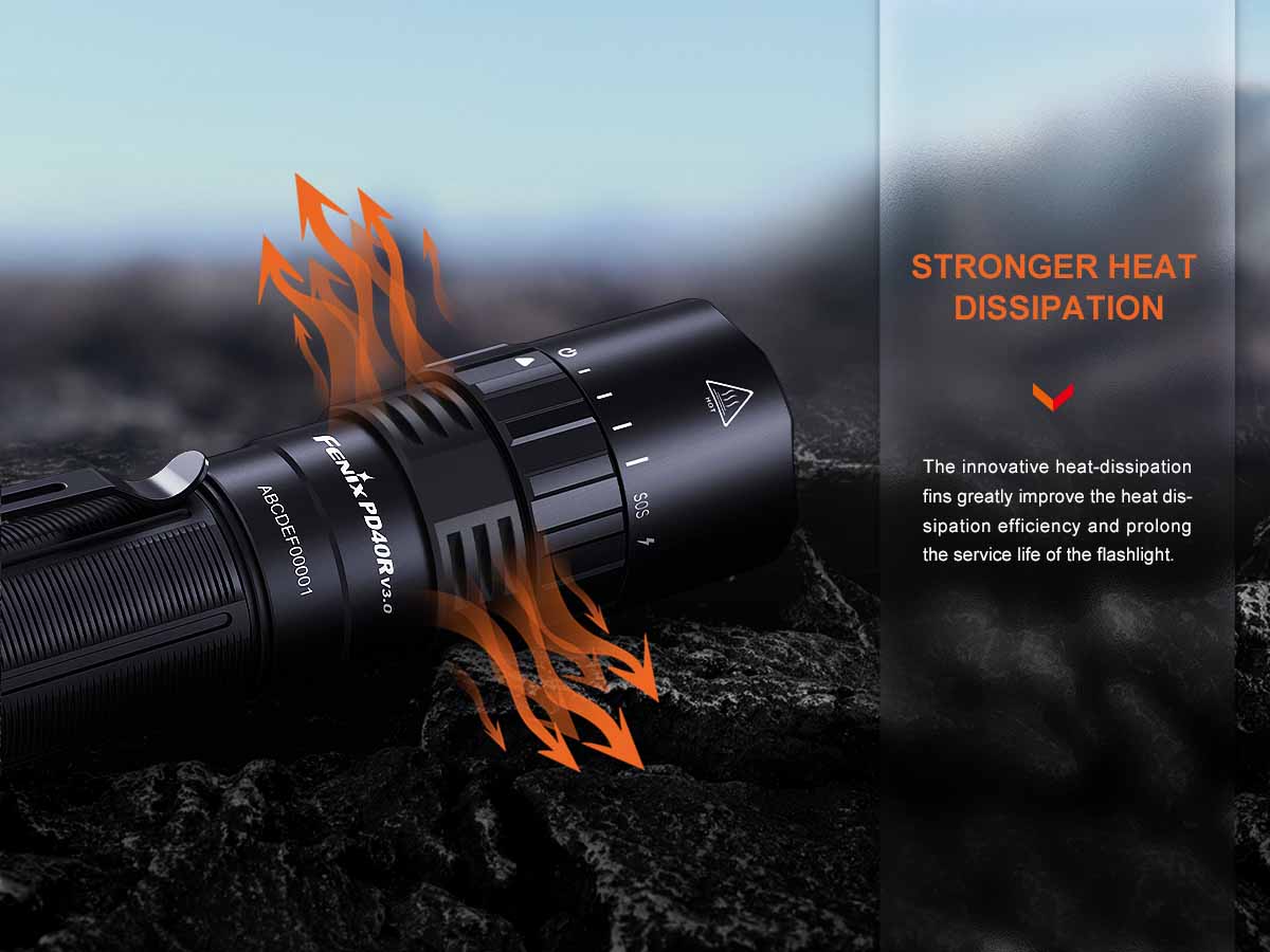 Fenix PD40R V3.0 Rechargeable Flashlight - Image 8