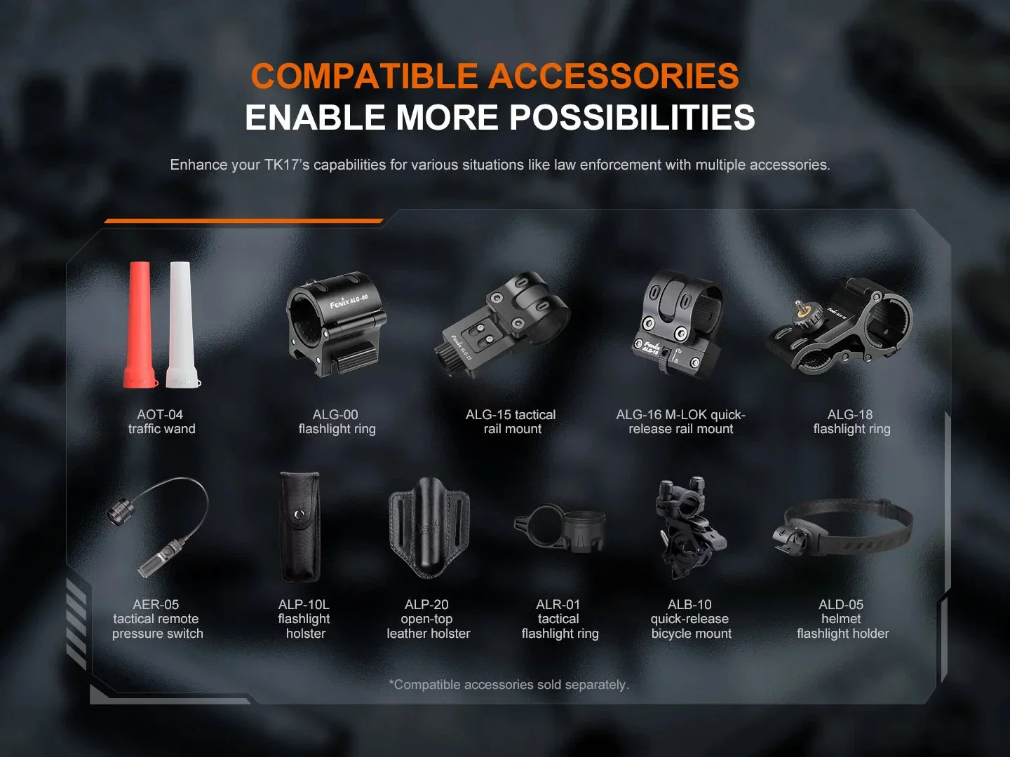 Fenix TK17 Tactical Flashlight - Image 12