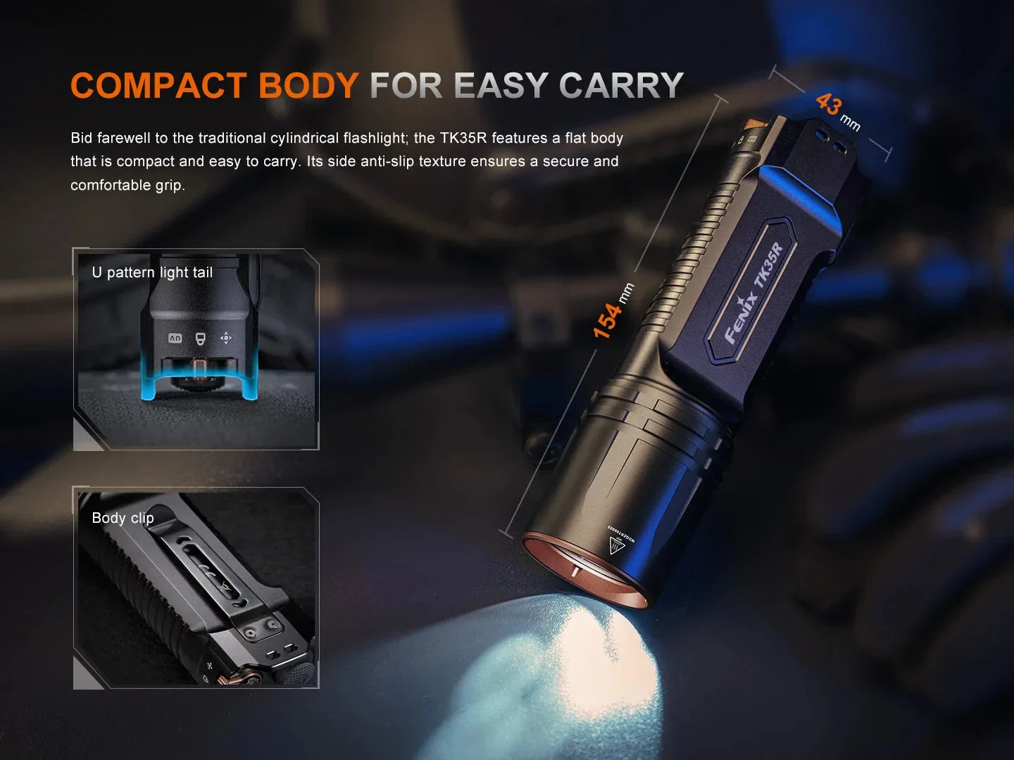 Fenix TK35R Rechargeable Flashlight - Image 12