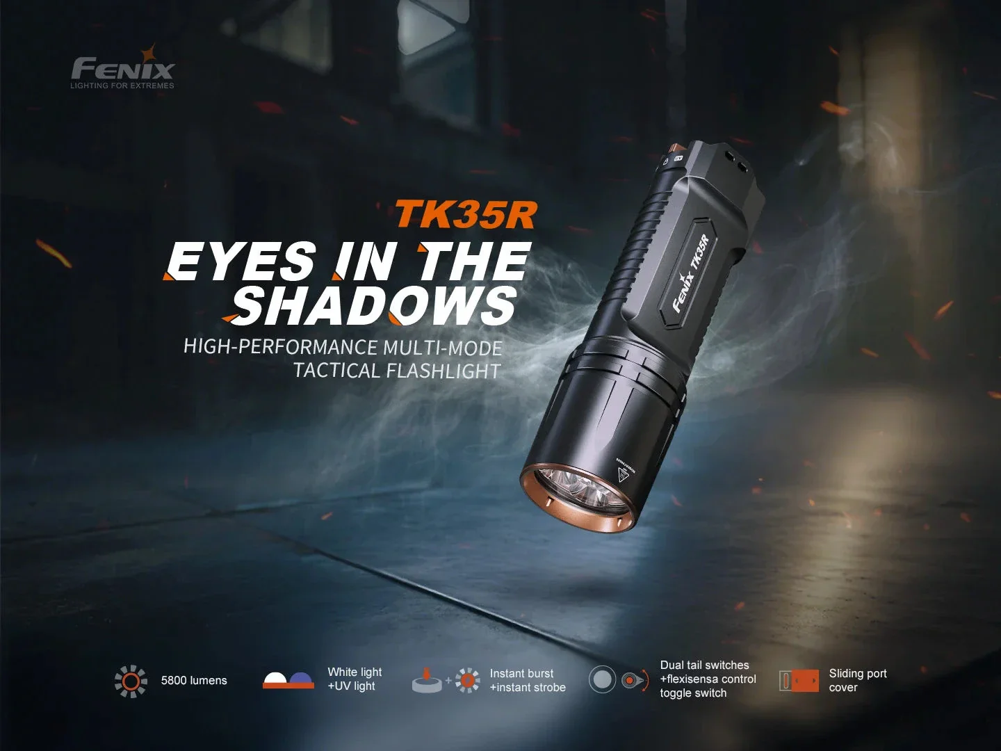 Fenix TK35R Rechargeable Flashlight - Image 6
