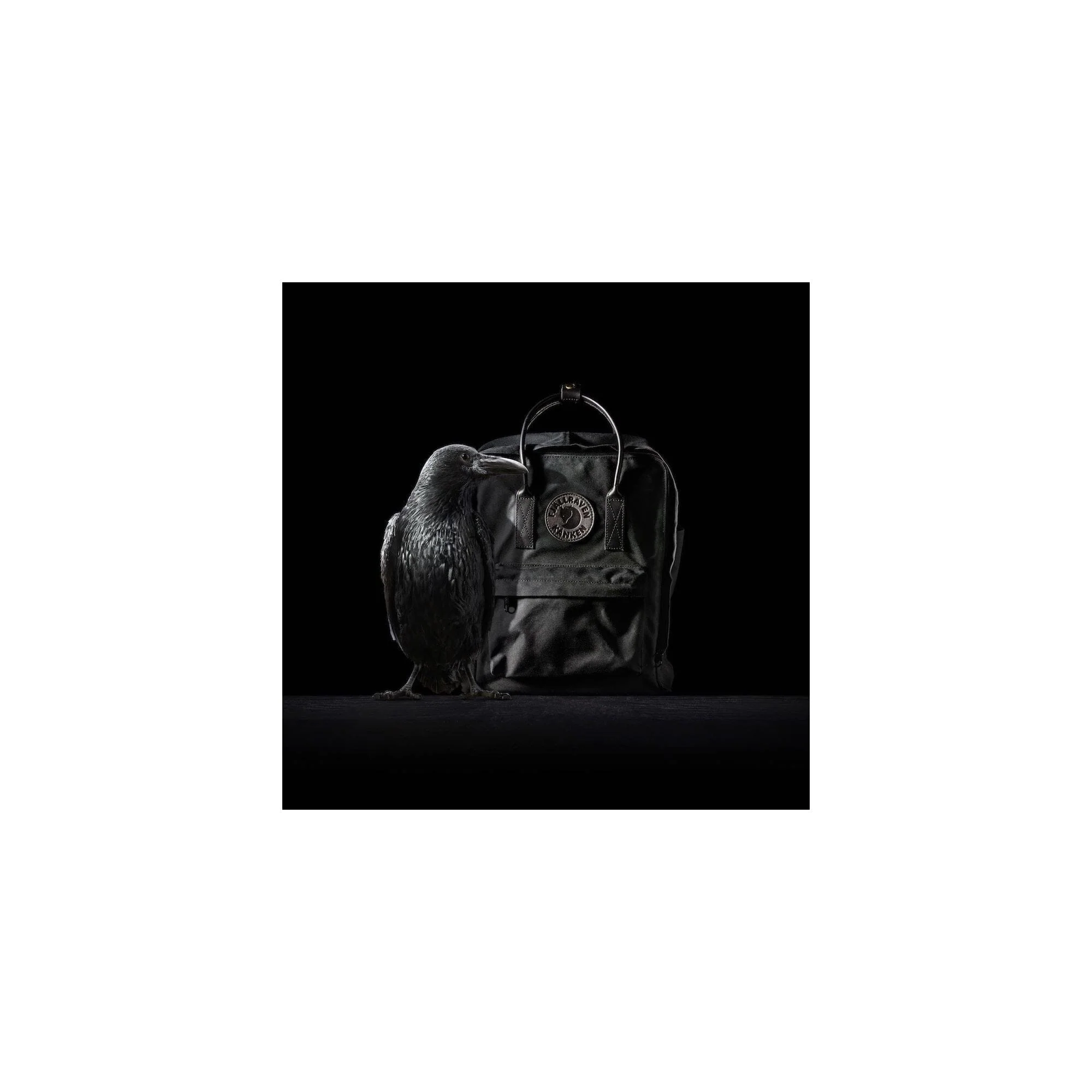 Fjallraven Kanken No. 2 Black Backpack - Image 3
