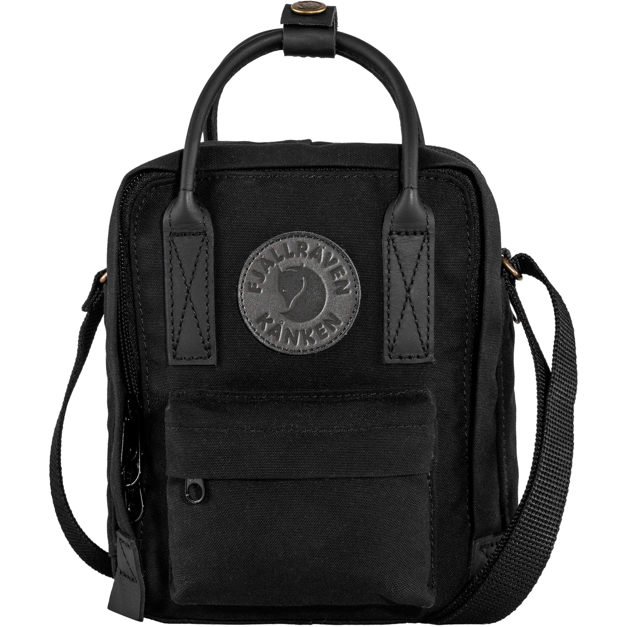 Fjallraven Kanken No. 2 Black Sling Messenger Bag