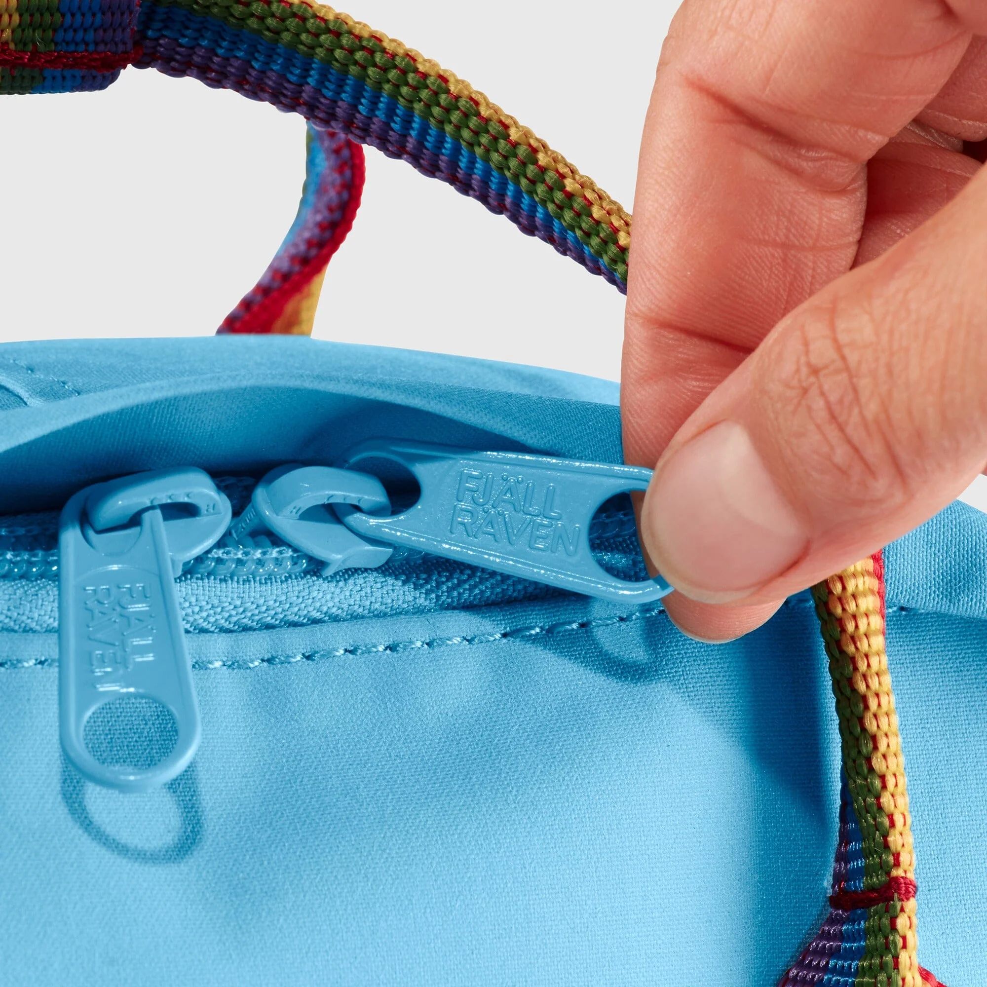 Fjallraven Kanken Rainbow Mini Backpack - Image 12