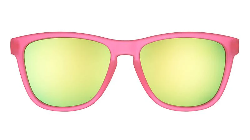 goodr OG - Sports Sunglasses - Flamingos On A Booze Cruise - Image 3