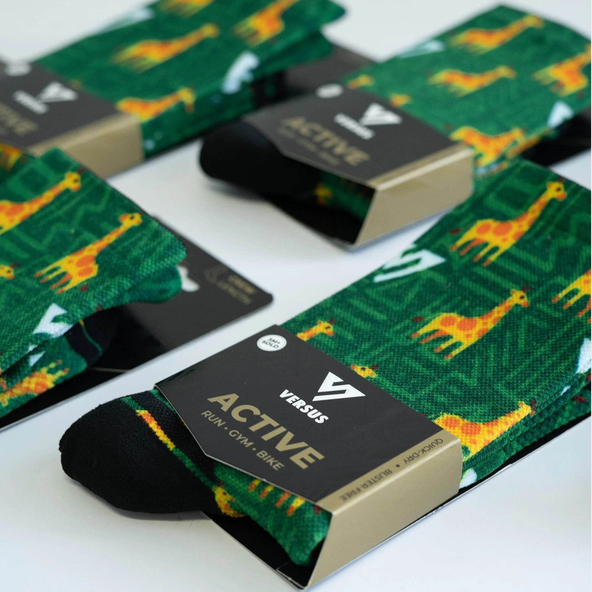 Versus Giraffe Active Crew Socks - Image 5
