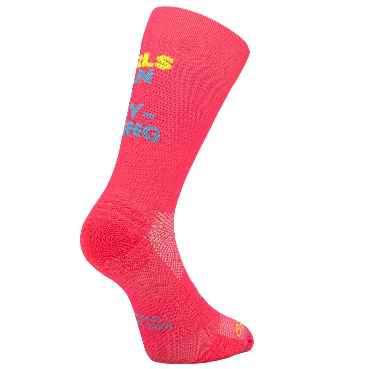 SPORCKS Girls Can Do Diva Pink - Running Socks