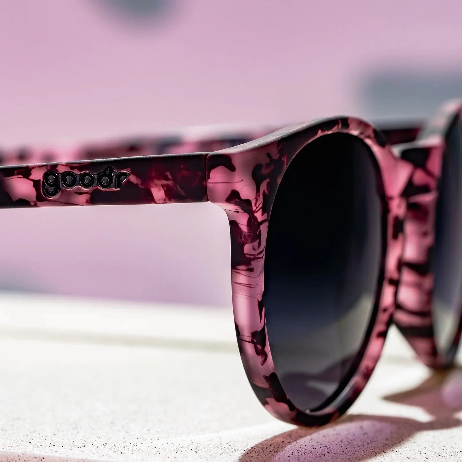 goodr Circle G - Sports Sunglasses - Fluent In Silence - Image 4