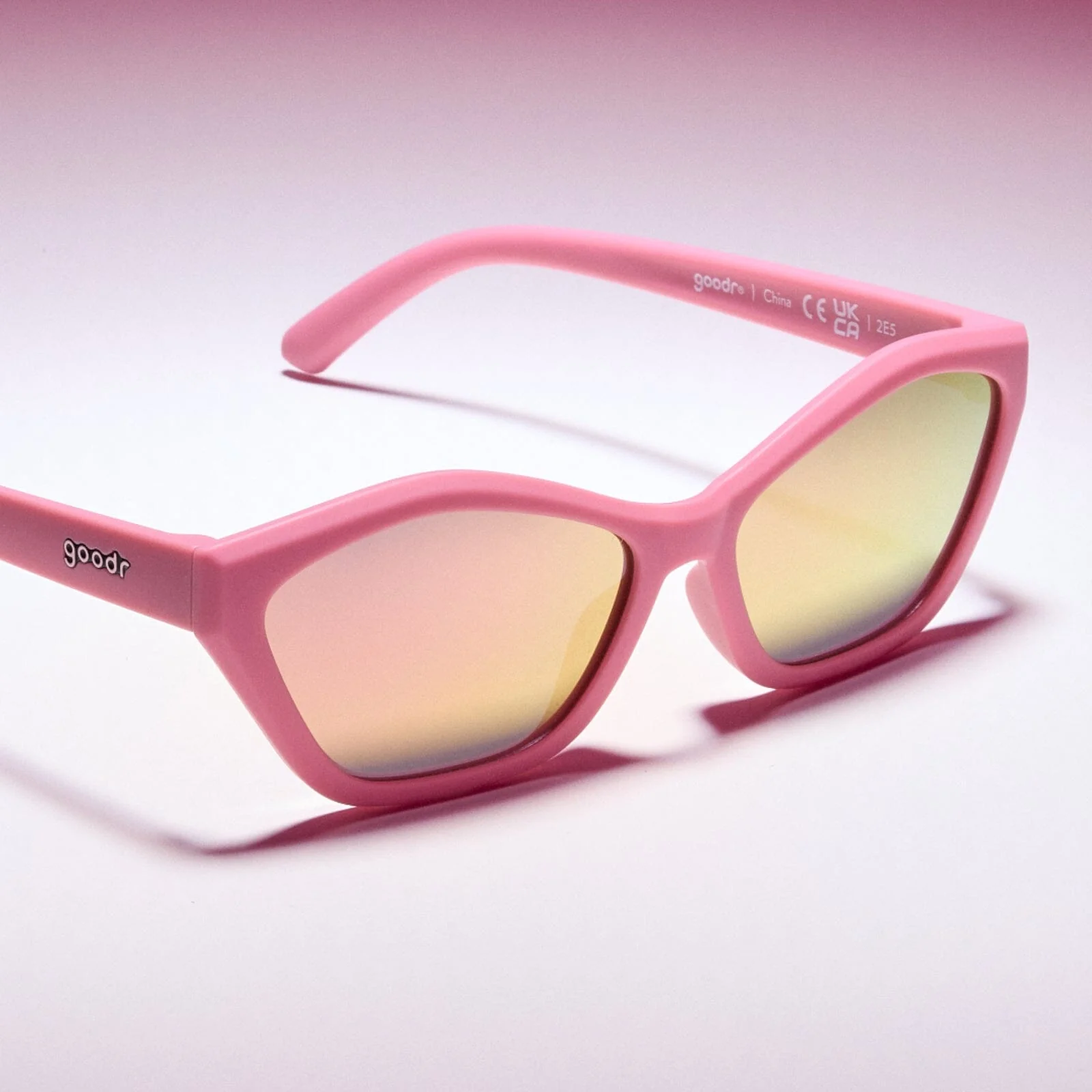 goodr Deco G - Sports Sunglasses - Bubblegum Socialite - Image 3