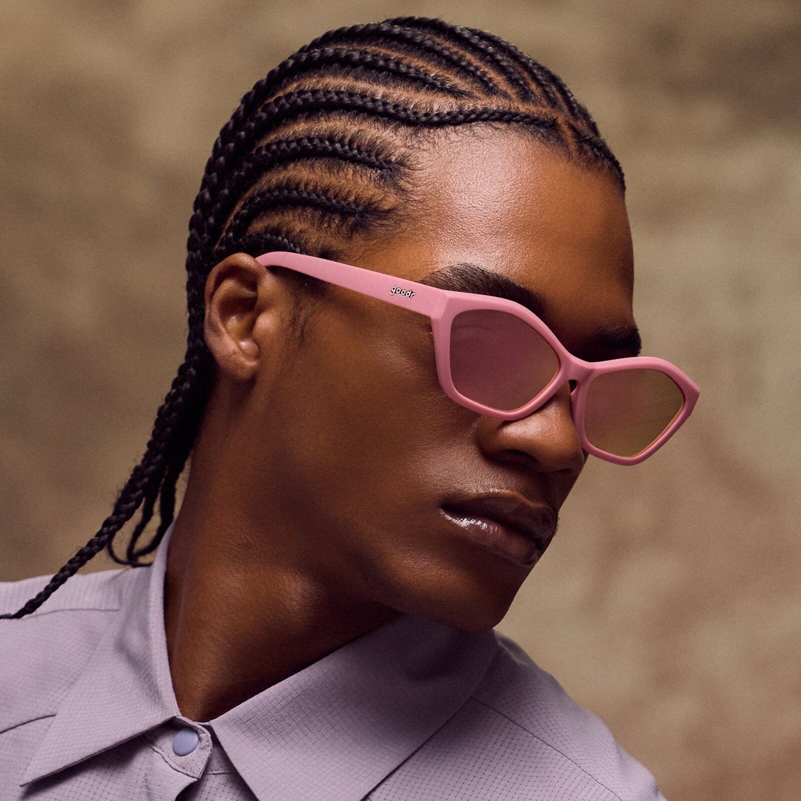 goodr Deco G - Sports Sunglasses - Bubblegum Socialite - Image 4