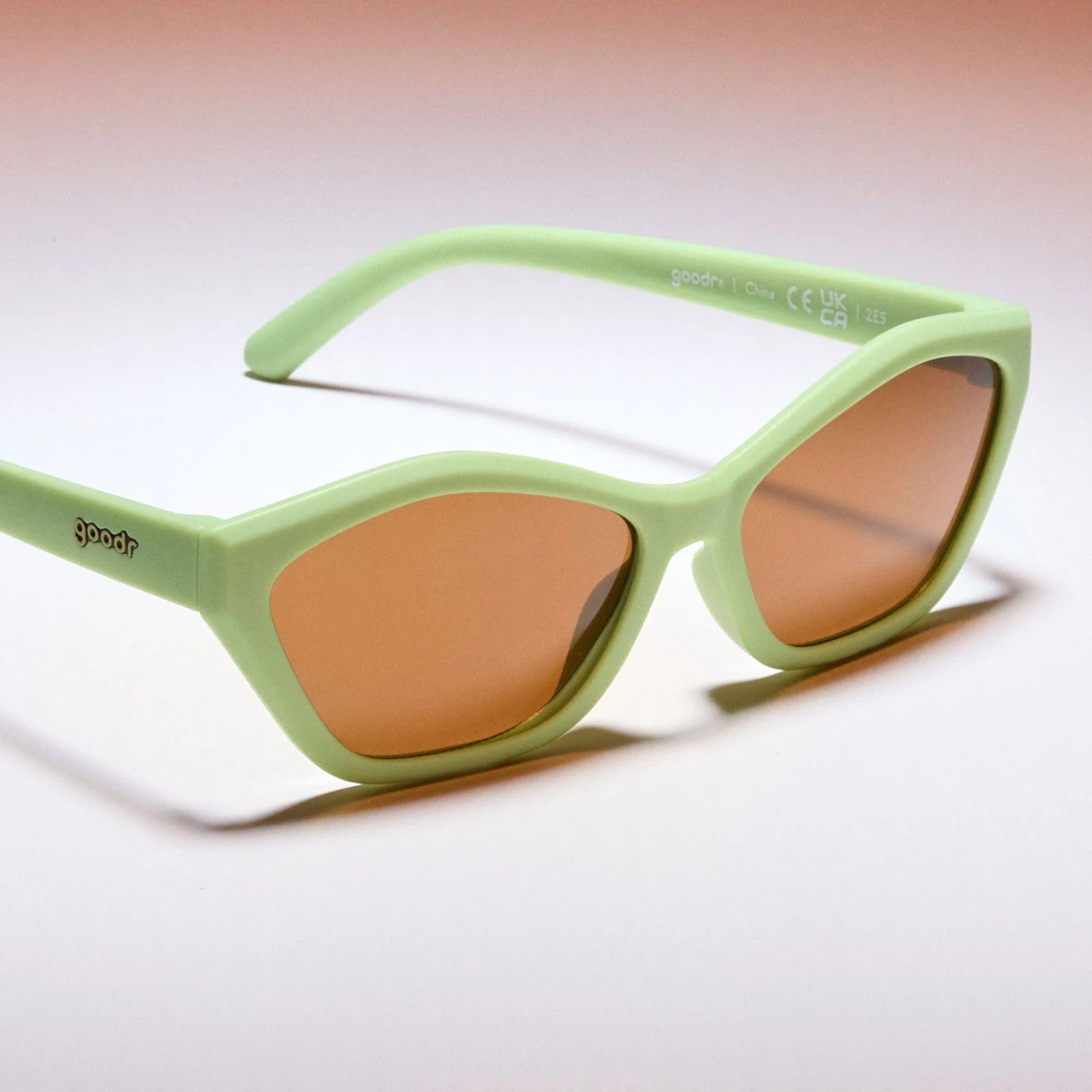 goodr Deco G - Sports Sunglasses - Green Tea Nebula - Image 3